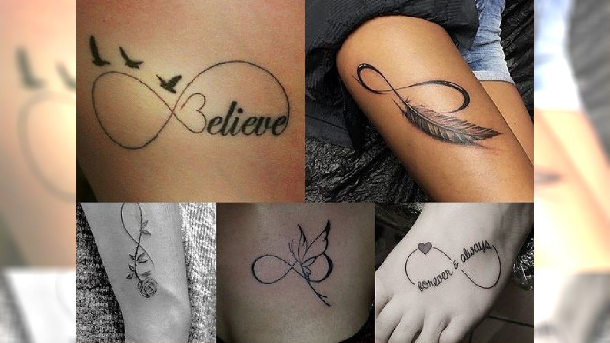 Pomys W Na Tatua Z Symbolem Niesko Czono Ci Infinity Tattoo W