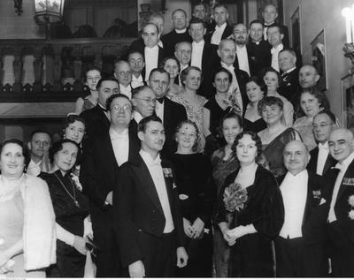 Z okazji 11 listopada odbywały się liczne przyjęcia, na zdjęciu raut w polskim konsulacie w Chicacgo.