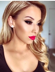 Fryzury Długie Na co dzień Kręcone Rozpuszczone Blond - 3062277