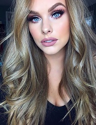 Fryzury Długie Na co dzień Kręcone Rozpuszczone Blond - 3076095