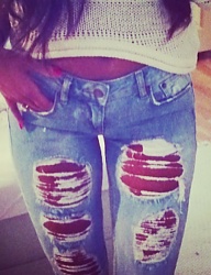 Moda Spodnie Jeansy - 2926779