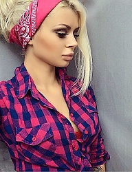 Fryzury Długie Na co dzień Kręcone Upięcie Blond - 3018432