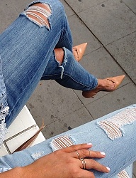 Moda Spodnie Jeansy - 2560064