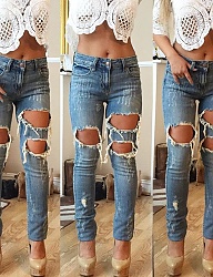 Moda Spodnie Jeansy - 3043062