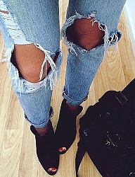 Moda Spodnie Jeansy - 2800281