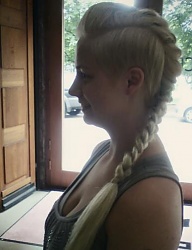 Fryzury Długie Na co dzień Proste Warkocze Blond - 2344793