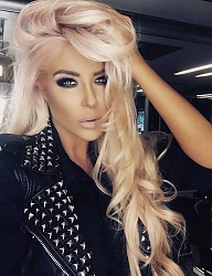 Fryzury Długie Na co dzień Kręcone Rozpuszczone Blond - 3074331