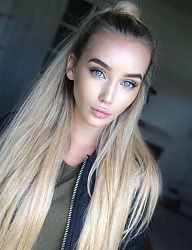 Fryzury Długie Na co dzień Proste Rozpuszczone Blond - 3038362