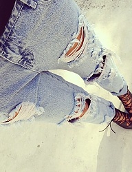 Moda Spodnie Jeansy - 1836073