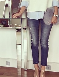 Moda Spodnie Jeansy - 2900964