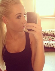 Fryzury Długie Na co dzień Proste Upięcie Blond - 2034839