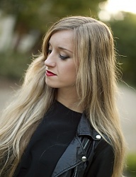 Fryzury Długie Na co dzień Proste Rozpuszczone Blond - 2146141