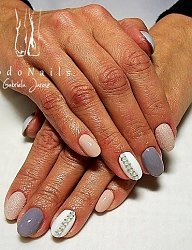Paznokcie Żel Żelami Migdałki - 3265958