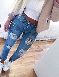 Moda Spodnie Jeansy - 3104075