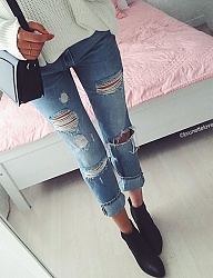 Moda Spodnie Jeansy - 3036918