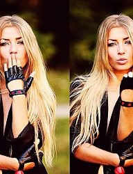 Fryzury Długie Na co dzień Proste Rozpuszczone Blond - 2036112