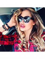 Fryzury Średnie Na co dzień Kręcone Rozpuszczone Blond - 3057869