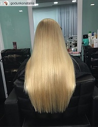 Fryzury Długie Na co dzień Proste Rozpuszczone Blond - 3209024