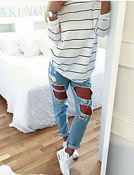Moda Spodnie Jeansy - 3067284