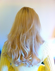Fryzury Długie Na co dzień Proste Rozpuszczone Blond - 1398943