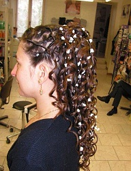 Fryzury Średnie Ślubne - 822990