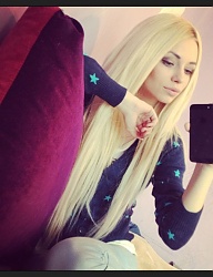Fryzury Długie Na co dzień Proste Rozpuszczone Blond - 2025552