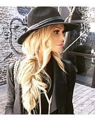 Fryzury Długie Na co dzień Kręcone Upięcie Blond - 3051544