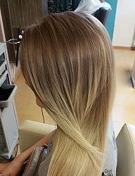 Fryzury Długie Na co dzień Proste Rozpuszczone Blond - 3011016