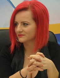 Fryzury Średnie Na co dzień Proste Rozpuszczone Rude - 1962541