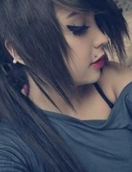 Fryzury Średnie Alternatywne EMO - 1403177