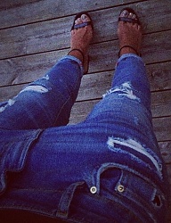 Moda Spodnie Jeansy - 1829217