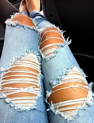 Moda Spodnie Jeansy - 1509587