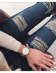 Moda Spodnie Jeansy - 2908720