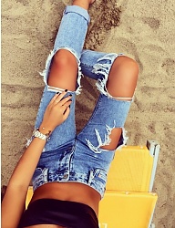 Moda Spodnie Jeansy - 2792177