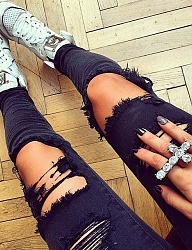 Moda Spodnie Jeansy - 2832593