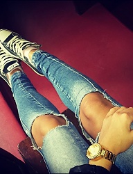 Moda Spodnie Jeansy - 2653711