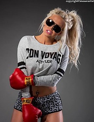Fryzury Długie Na co dzień Kręcone Upięcie Blond - 3054966
