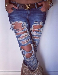 Moda Spodnie Jeansy - 2517117