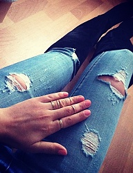 Moda Spodnie Jeansy - 2538705