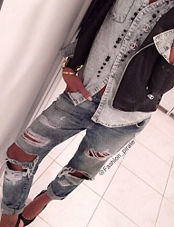 Moda Spodnie Jeansy - 3064492