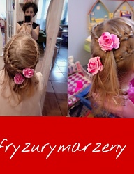 Fryzury Średnie Na co dzień Proste Warkocze - 3252689