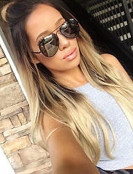 Fryzury Długie Na co dzień Proste Upięcie Blond - 3050114