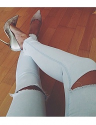 Moda Spodnie Jeansy - 2696753