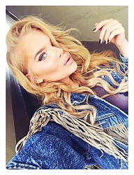 Fryzury Średnie Na co dzień Kręcone Rozpuszczone Blond - 3056876