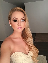 Fryzury Długie Na co dzień Kręcone Rozpuszczone Blond - 3102632