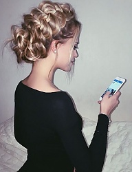 Fryzury Długie Na co dzień Proste Warkocze Blond - 3136663