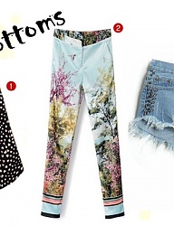 Moda Spodnie Materiałowe - 2070475