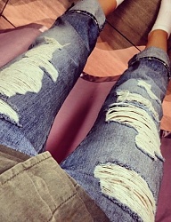 Moda Spodnie Jeansy - 2393776