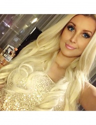 Fryzury Długie Na co dzień Kręcone Rozpuszczone Blond - 3101272