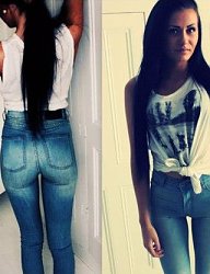 Moda Spodnie Jeansy - 1767182